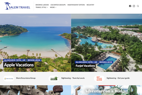 Salem Travel - Personlige Rejseoplevelser